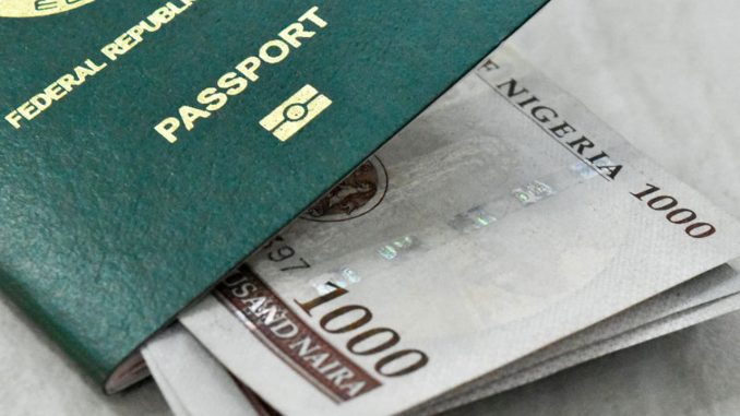 how much is international passport in nigeria